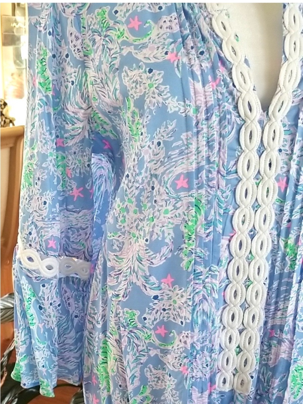 ❗️Lilly Pulitzer Hollie Tunic Dress The Turtle Package Paisley Dress NWT $148! - Picture 5 of 10